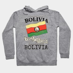 Vintage Flag of Bolivia Hoodie